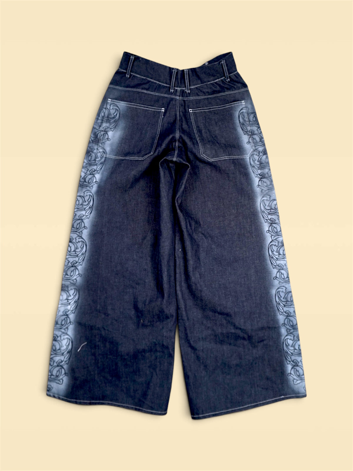 "Sagrado" (Stenciled Baggy Pants)