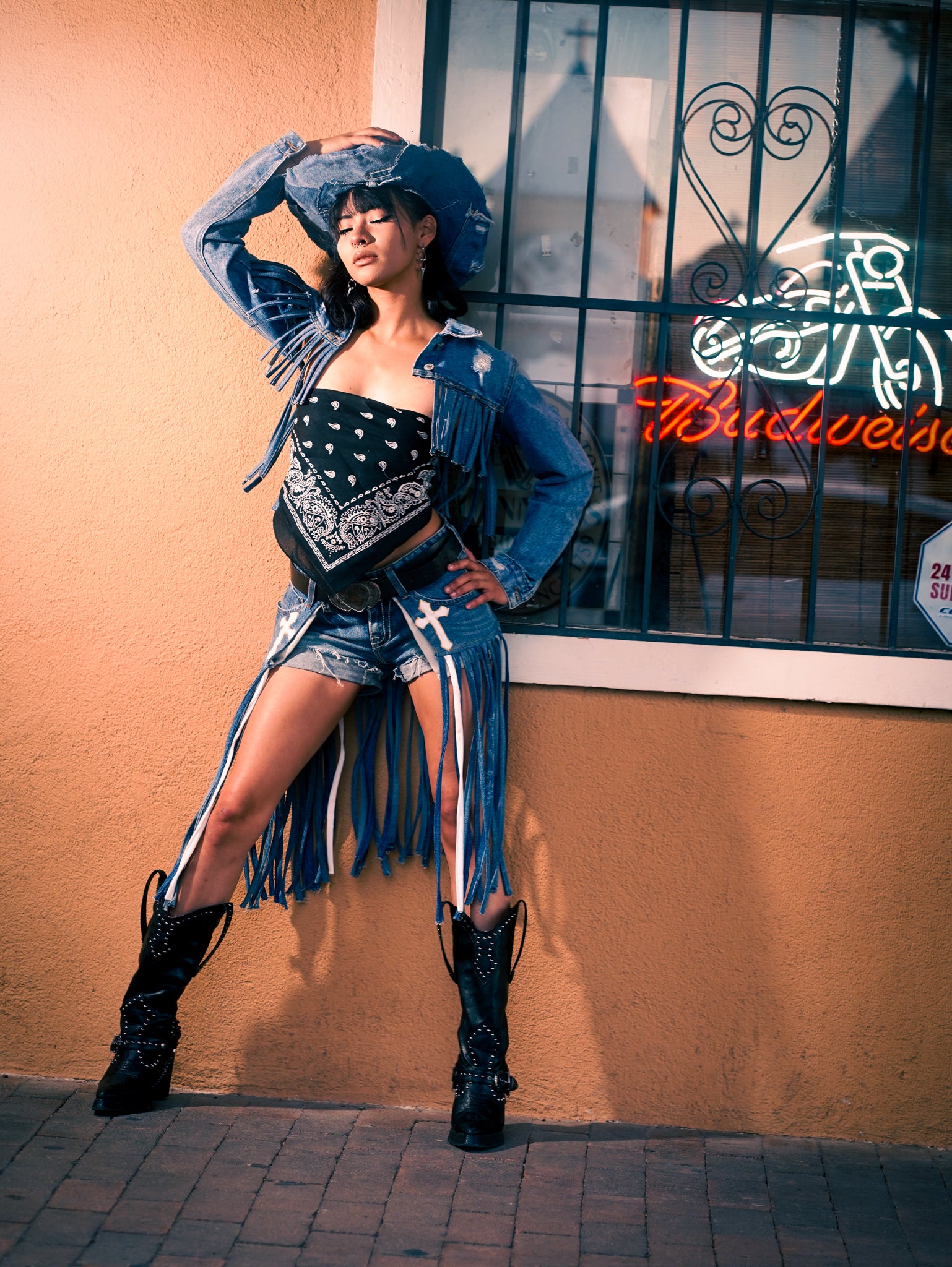 “Salvaged Saint Jacket”