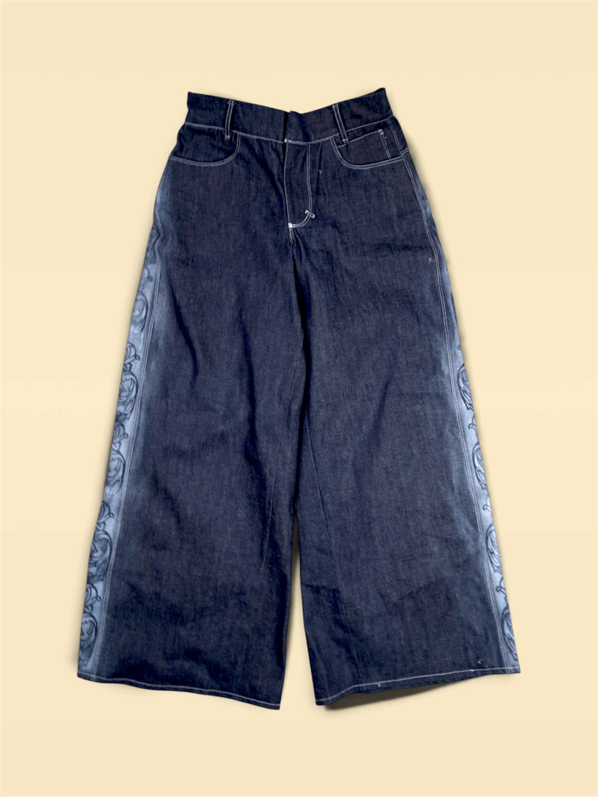 "Sagrado" (Stenciled Baggy Pants)