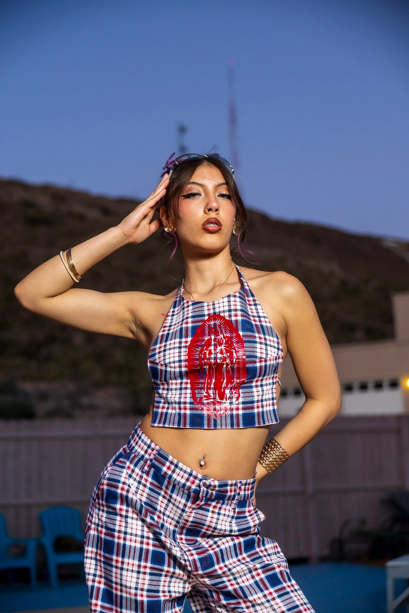 "Manto Sagrado" (Tie Top)